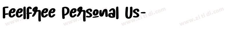 Feelfree Personal Us字体转换